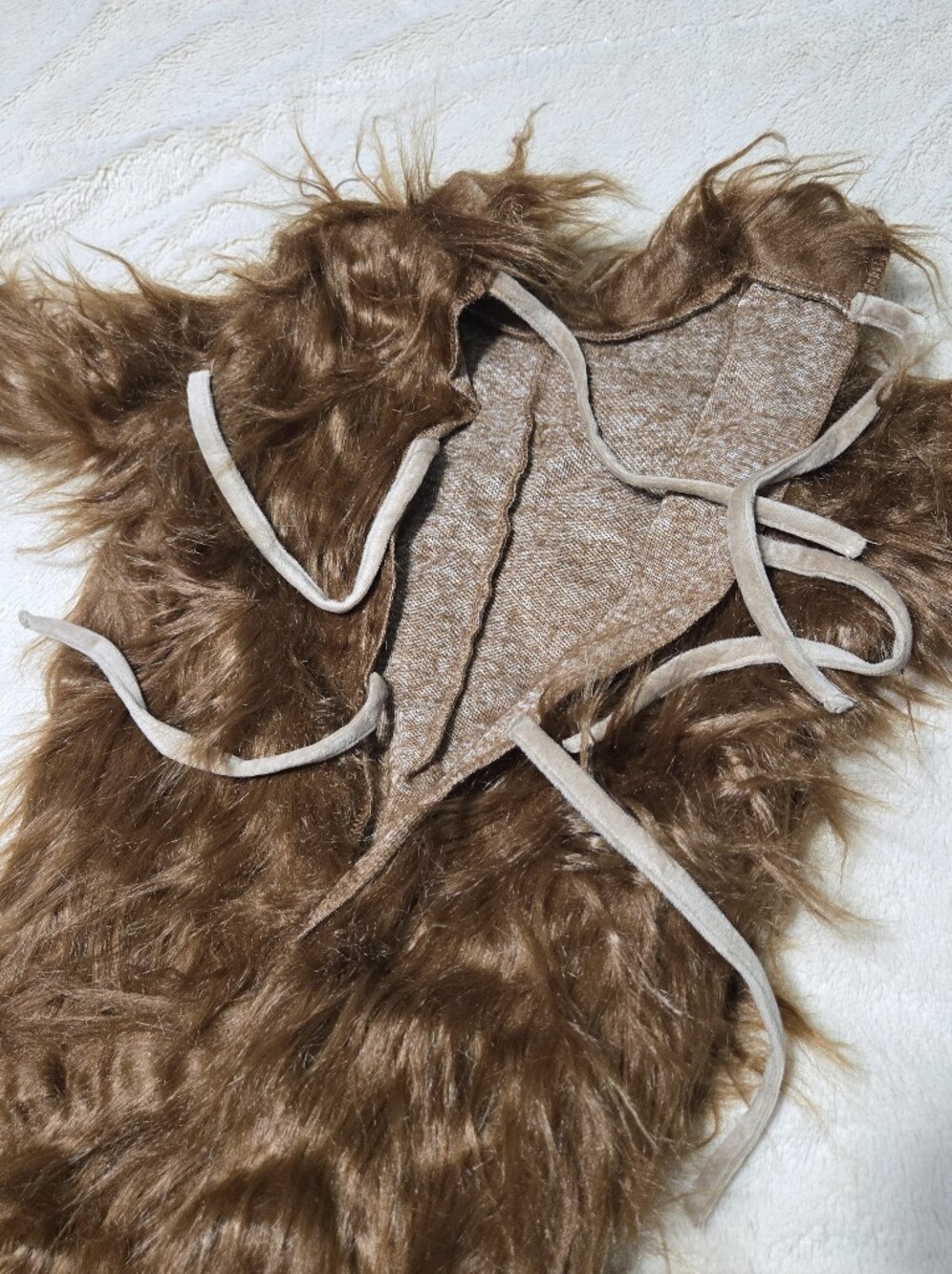 Highland cow costume set, kids Medium - Picture 9 of 15